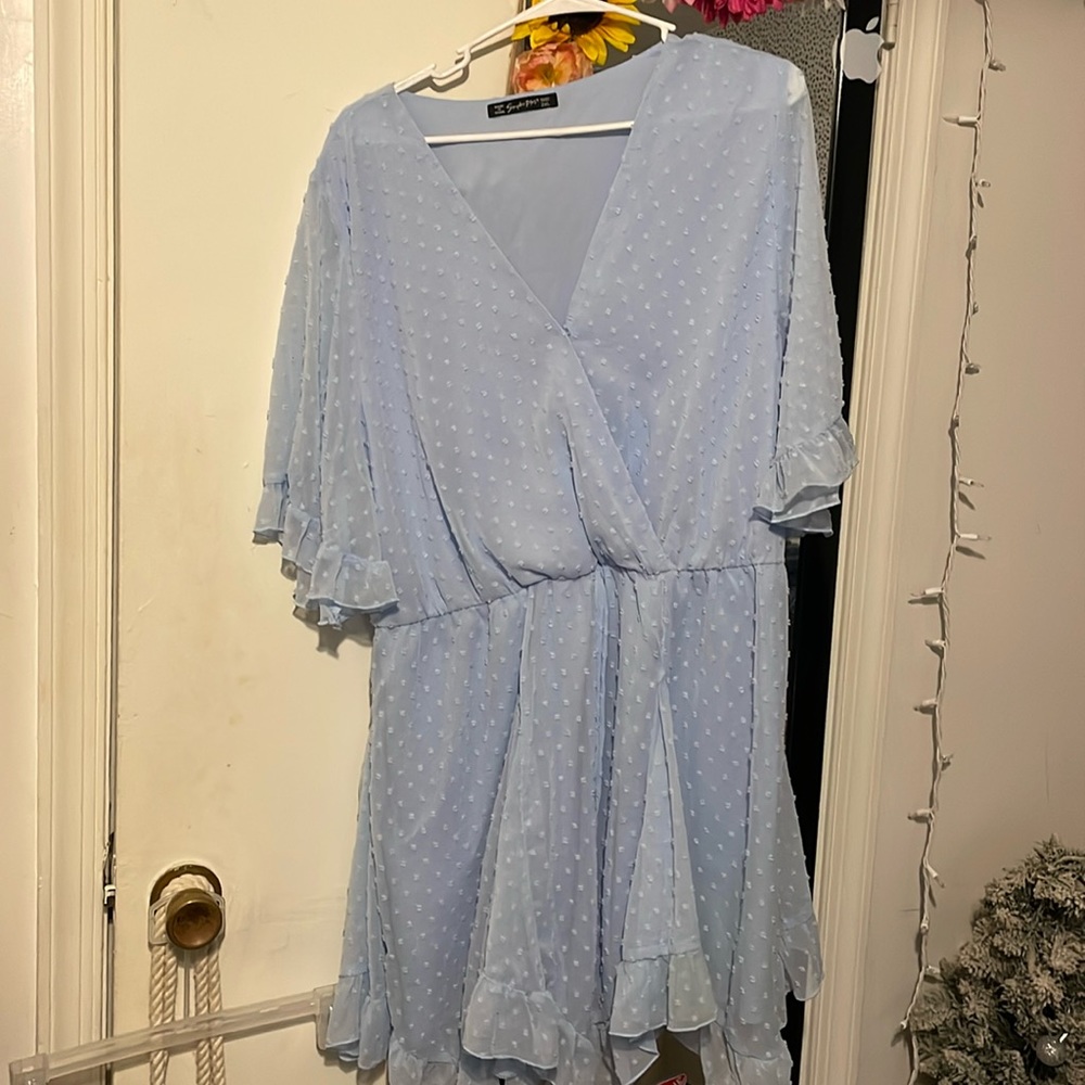 SHEIN blue dress